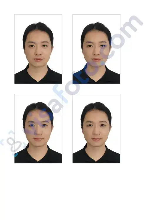 Fotos de visado chino para imprimir
