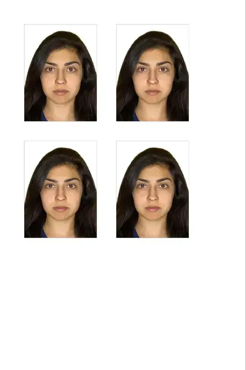Fotos del visado de residente colombiano para imprimir
